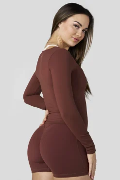 W4249 Sweetheart Neck Top