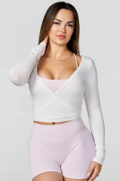 W4338 Wrap Top